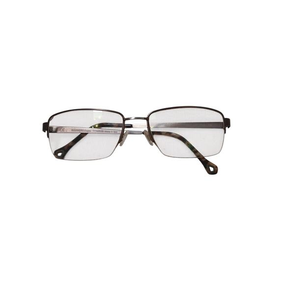 Ermenegildo Zegna Eyeglasses FRAMES Only VZ 3361 COL 0SLS 55-17-140 Titanium - Picture 1 of 16